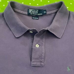 RL POLO LS All Cotton 2 Button Polo Jersey